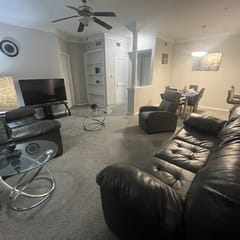 Premium Court Yard View 3 Bedroom Condo in Houston Medical Center